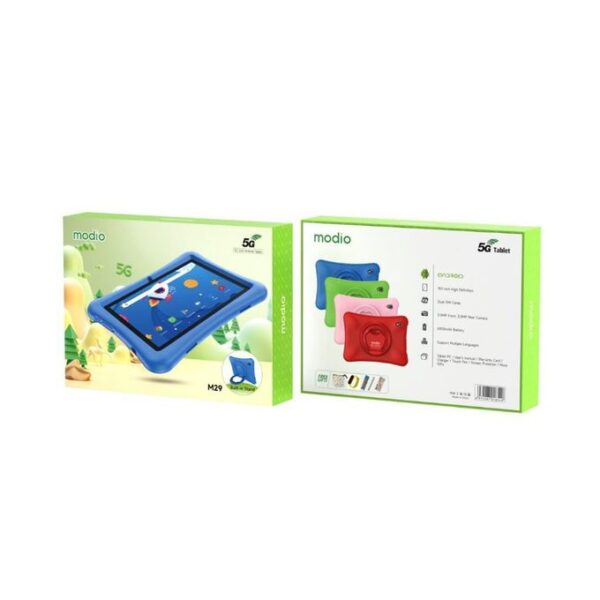 Modio M29 Kids’ Tablet Android Learning Tablets 6GB, 256GB 10.1 Inch Single SIM