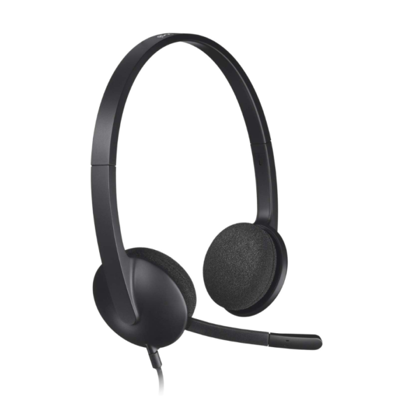 Logitech H340 USB Headset, Stereo, with Microphone