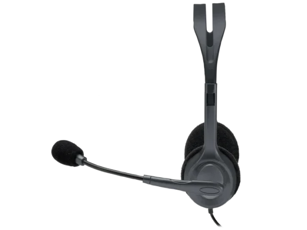 Logitech H111 Stereo Headphone with Noise-Cancelling Microphone