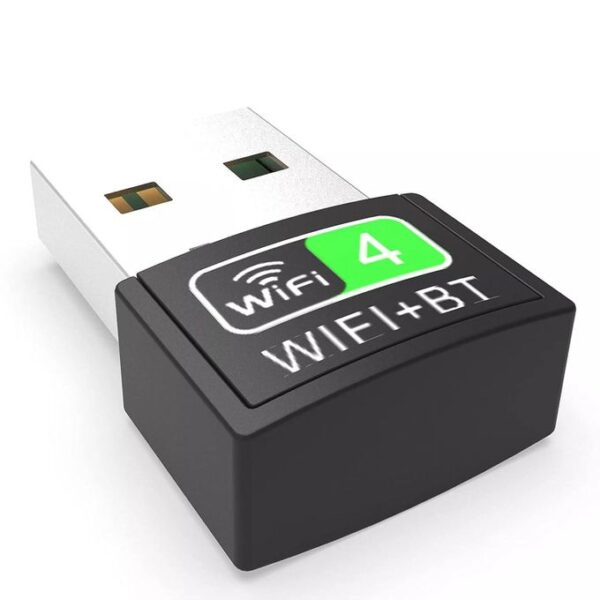 2 in 1 Wi-Fi Dongle, Bluetooth and WiFi Adapter
