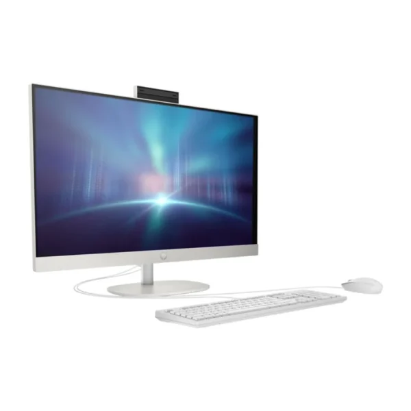 HP 27-CR1003nh Intel Core Ultra 7-155U 27″ PC 16 RAM 512GB SSD Dos White
