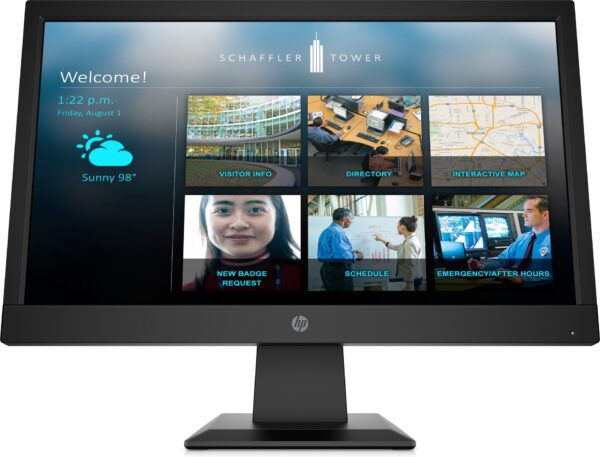 HP P19B G4 Monitor 1366 x 768 pixels WXGA LED Black